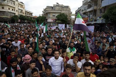 Syrians protest al-Assad’s participation in Arab League summit