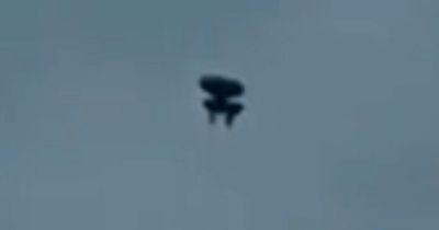 'Car-sized' UFO 'rotates' through sky prompting speculation and conspiracy theories