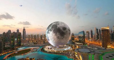 Dubai resort plans to build replica of the moon costing £4BILLION on top of skyscraper