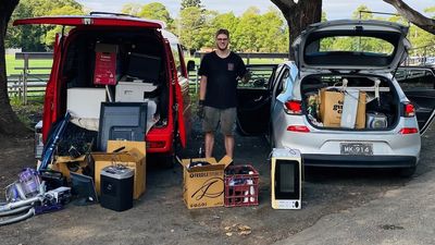 Wade Cawley on a mission to save tonnes of e-waste from landfill