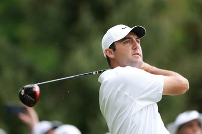 Scheffler, Hovland and Conners share lead at PGA Championship