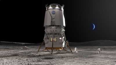 Jeff Bezos's Blue Origin wins NASA contract to build astronaut lunar lander
