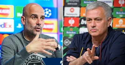 Jose Mourinho can't help trying to reignite Pep Guardiola rivalry with pointed Roma message