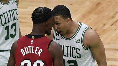 PHOTOS-Miami at Boston: Celtics come up short, drop Game 2 111-105