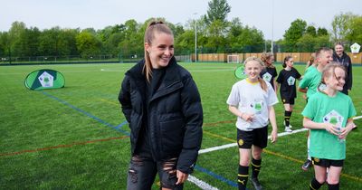 Manchester United and England star Ella Toone unveils new pitch named in her honour to inspire future generations