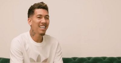Roberto Firmino reacts to special message on new boots for Liverpool farewell