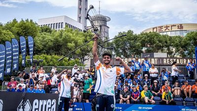 Prathamesh Jawkar shocks world No.1 to win maiden archery World Cup gold