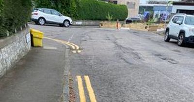 Edinburgh resident criticises council for bungled double yellow lines in quiet area