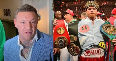Conor McGregor calls for Canelo Alvarez fight in long-awaited boxing return