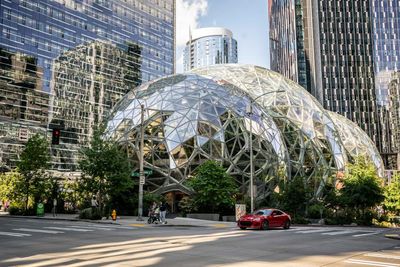 Thousands of Amazon staffers are pouring into its Seattle offices. Will it restore the downtown’s fortunes?