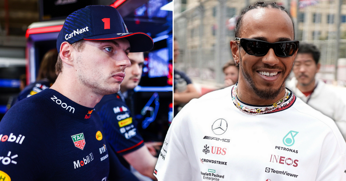 Max Verstappen told he still trails Lewis Hamilton as…