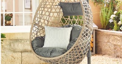 Aldi's Specialbuy hanging egg chair price reduced amid 5 star reviews
