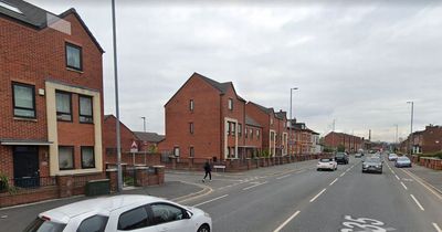 Man taken to hospital after crash which left main road in east Manchester closed for two hours