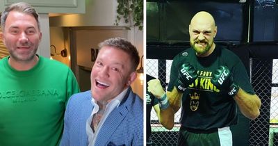 Conor McGregor goads Tyson Fury over potential fight in foul-mouthed message