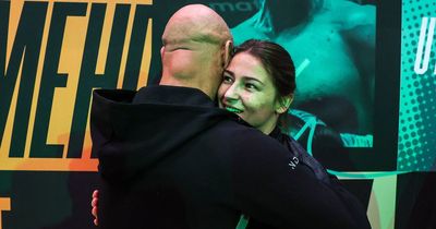 Katie Taylor's relationship with father Pete as they're both involved in 3Arena event
