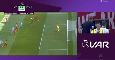 Why Cody Gakpo goal was ruled out by VAR for Liverpool vs Aston Villa