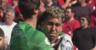 Roberto Firmino left in tears as Anfield pays tribute to four departing Liverpool stars