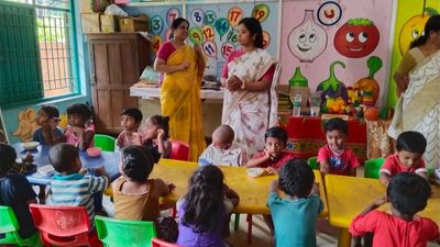 Pregnant women told to consume fortified rice being supplied in Anganwadi Centres