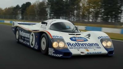 Watch The Stig Drive A Rothmans Group C Porsche 962 Race Car To Its Limit