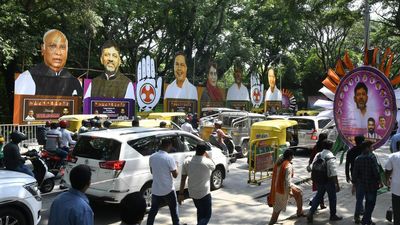 Flexes and banners galore in Bengaluru, but no action yet