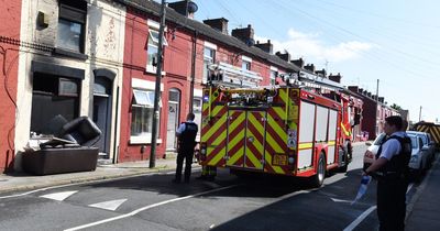 Woman cooking dinner saw black smoke pour out of house after 'massive bang'