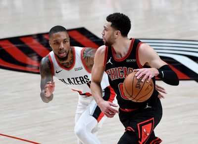 Damian Lillard’s relationship with Bulls’ Zach LaVine could fuel trade