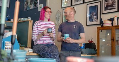 The couple who started a business in their garden shed nine years ago now run a shop with a team of ten