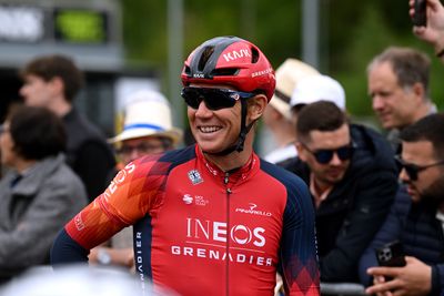 This 39-year-old INEOS Grenadiers rider moonlights as a pro triathlete