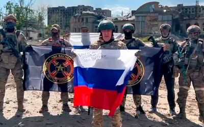 Russian mercenary chief taunts Biden and Zelenskiy, claims capture of Bakhmut