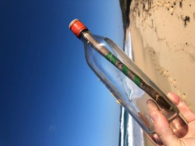 Forty-five years late: how a message in a bottle found its way home