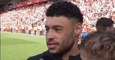 Alex Oxlade-Chamberlain sends emotional message to Liverpool fans