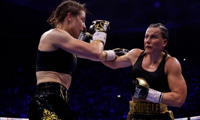 Katie Taylor suffers first defeat as Chantelle Cameron defends titles