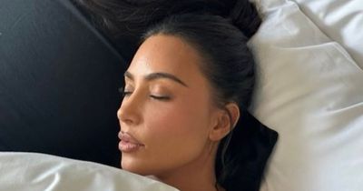 Fans question how 'really tired' Kim Kardashian sleeps while still wearing make-up