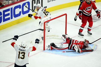 Matthew Tkachuk scored yet another game-winning goal for the Panthers in overtime