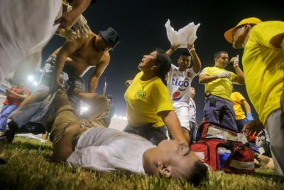 At least 9 dead in stampede at soccer stadium in El Salvador