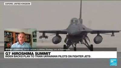 Rishi Sunak hails F-16 fighter jet ‘breakthrough’ and insists ‘any peace settlement must be on Ukraine’s terms’