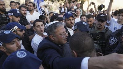 Far-right Israeli cabinet minister visits sensitive Jerusalem holy site