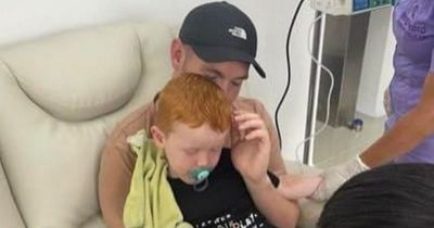 Scots family in desperate bid for medics to help tot fight against terminal illness