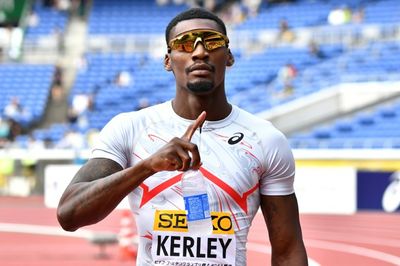 Kerley calls out Jacobs after first 100m of season