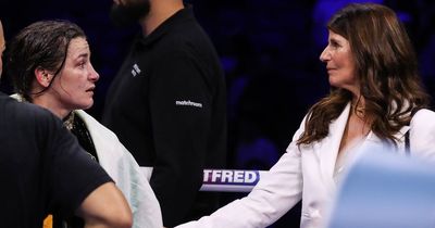 Katie Taylor shares emotional moment with her mother Bridget after crushing loss