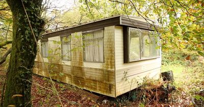 'We bought an abandoned caravan park full of derelict vans with no running water'