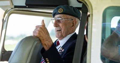 RAF bomber command veteran, 97, takes to the skies one more time
