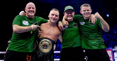 James Metcalf follows in dad's footsteps after landing world title with win over Dennis Hogan