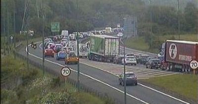 Collision on Edinburgh bypass causing huge tailbacks as drivers warned of delays