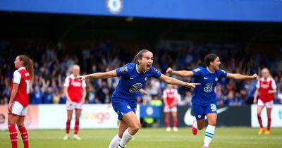 Chelsea on the brink of fourth consecutive WSL title in huge victory over London rivals Arsenal