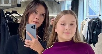 Victoria Beckham refuses to let daughter Harper out of the house wearing make-up