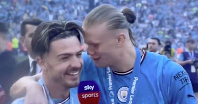 Erling Haaland crashes interview and swears on live TV as Sky Sports forced to apologise