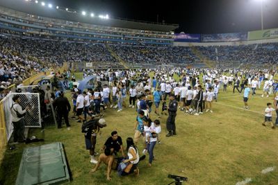 El Salvador mourns 12 killed in soccer stadium stampede