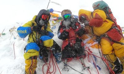 Double amputee Gurkha veteran reaches summit of Mount Everest