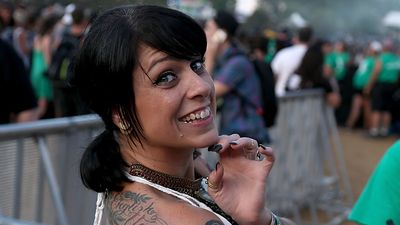 Danielle Colby Wears Nothing But Some Feathers And Offers Some Sage Advice While American Pickers Fan Calls For Her Own Show